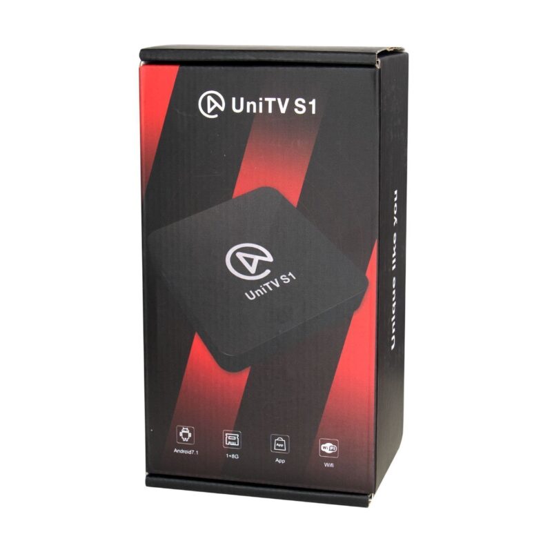 UniTV S1 Ultra Hd 4K 8GB Wi-Fi Preto - Imagem 4