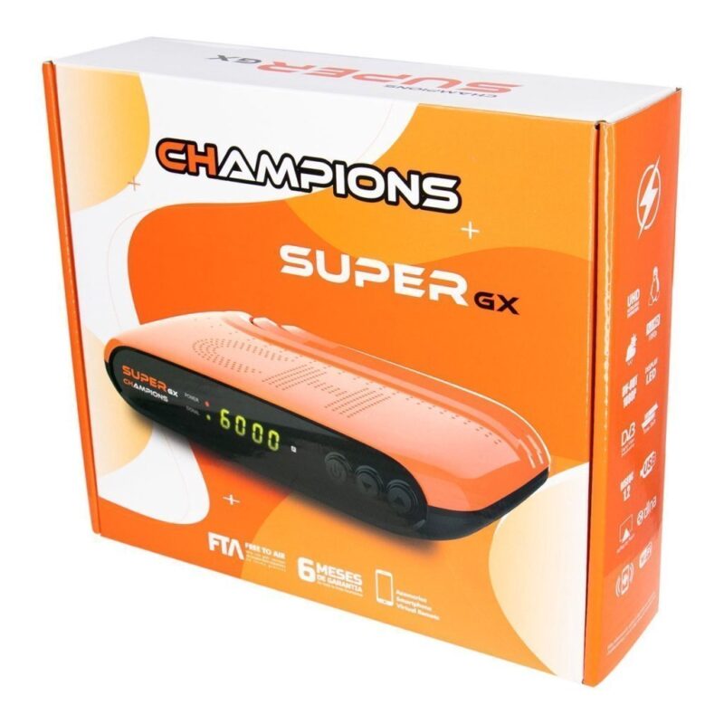 Azamerica Champions Super GX Wi-Fi Hd-Laranja - Imagem 4